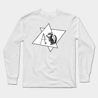 Special Easel Weasel has a Weasel Easel Long Sleeve T-Shirt